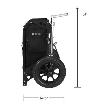 Zuca Trekker Cart - Black
