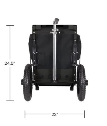 Zuca Trekker Cart - Black