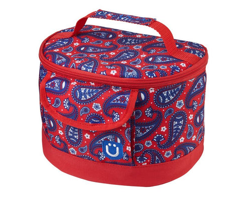 Lunchbox - Paisley in Red