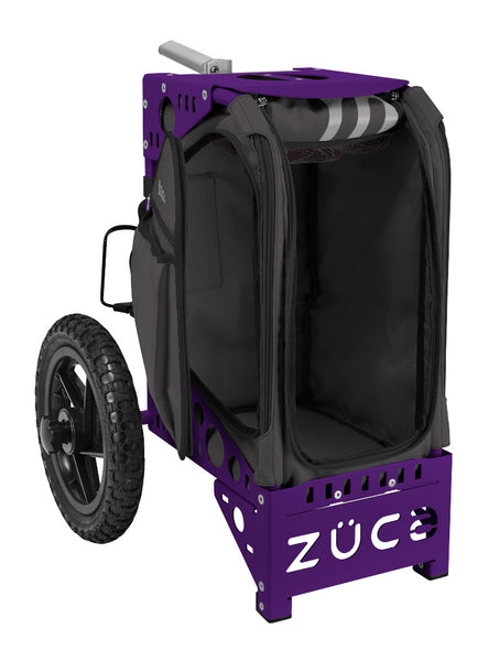 Disc Gold Cart - Gunmetal/Purple