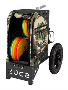 Disc Golf Cart - Camo/Black