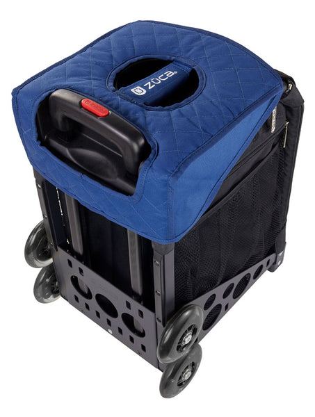 Seat Cushion - Navy/Grey