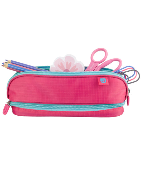 Pencil Case - Brown/Pink