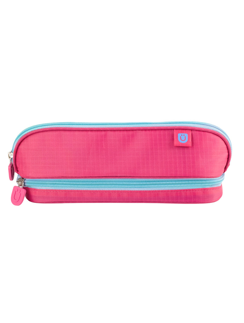 Pencil Case - Pink/Blue