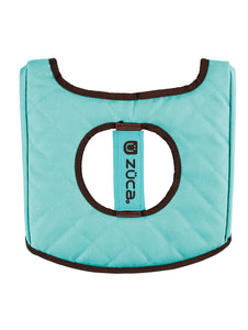 Seat Cushion - Turquoise/Brown